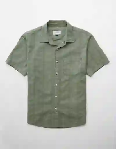 Camisa Hombre Verde Talla SMALL 2835309 American Eagle