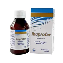 Ibuprofar 2% Suspensión Frasco
