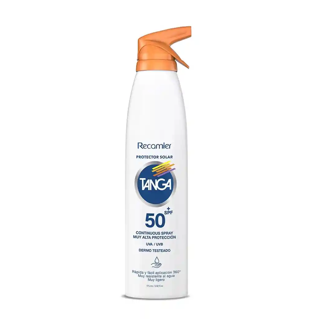 Tanga Protector Solar SPF 50+ Muy Ligero Spray Continuo