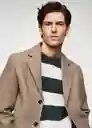Abrigo Hake-I Beige Talla XXL Hombre Mango