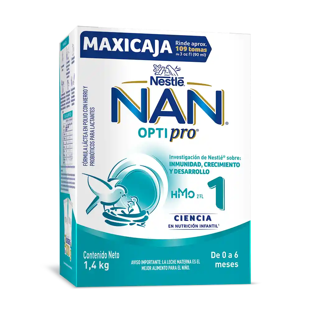 Fórmula infantil NAN OPTIPRO 1 x 1400g