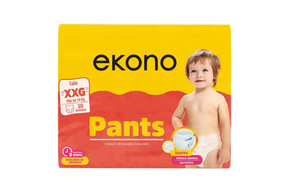 Ekono Pañal Para Bebé Talla XXG