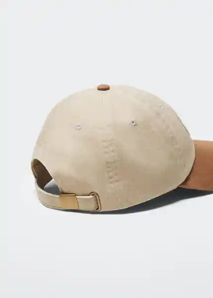 Gorra Leisure Beige Talla 99 Teen Niñas Mango