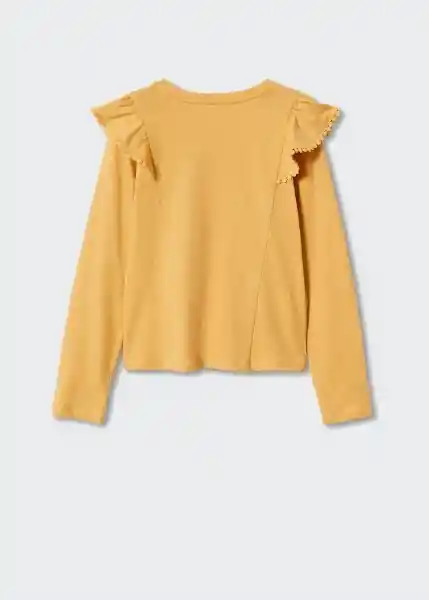 Camiseta Juliete Mostaza Talla 10 Niñas Mango