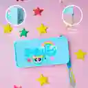 Cosmetiquera Cuadrada Serie Chicas Súper Poderosas Azul Miniso