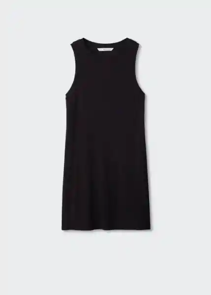 Vestido Tundra Negro Talla XS Mujer Mango