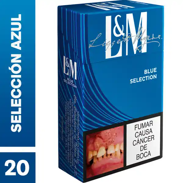 L&M Selección Azul x 20 Cigarrillos