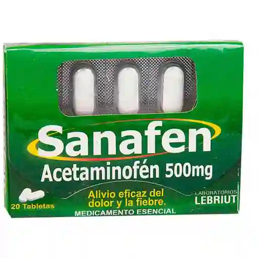 Sanafen Tabletas (500 mg)