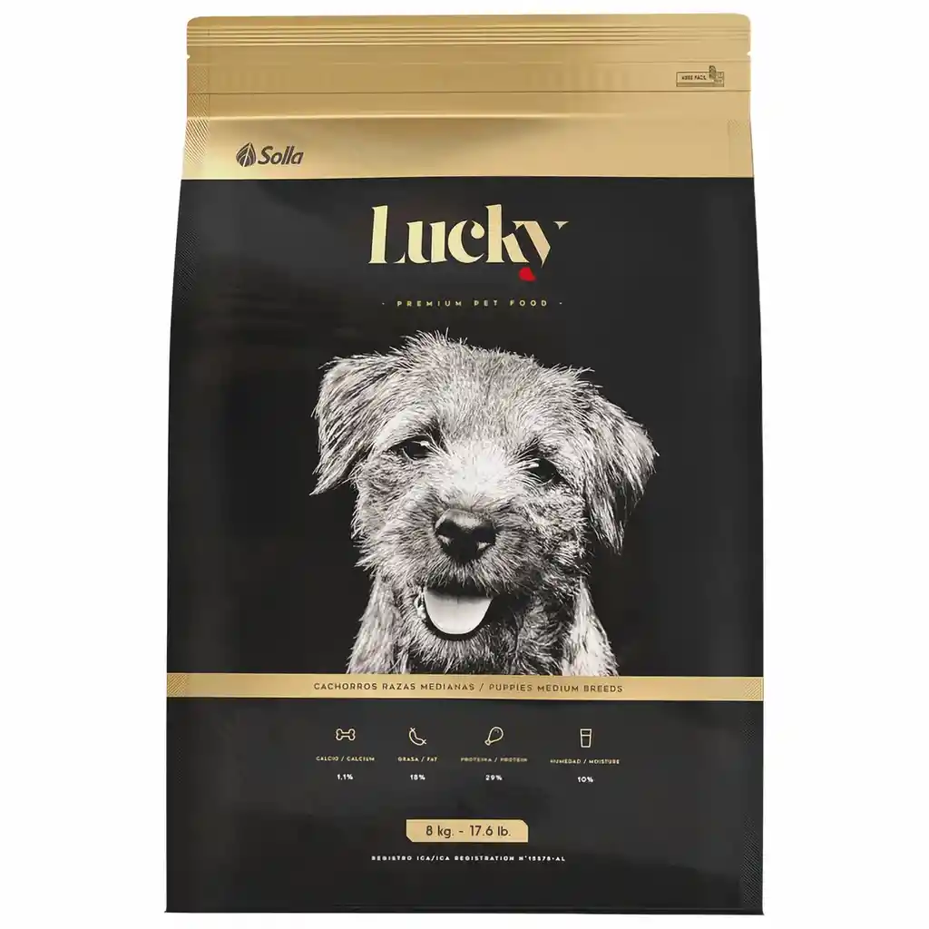 Lucky Alimento para Perros Cachorros 