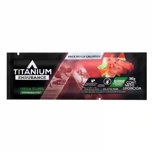 Gomitas Energéticas Sabor a Sandía-limón Titanium
