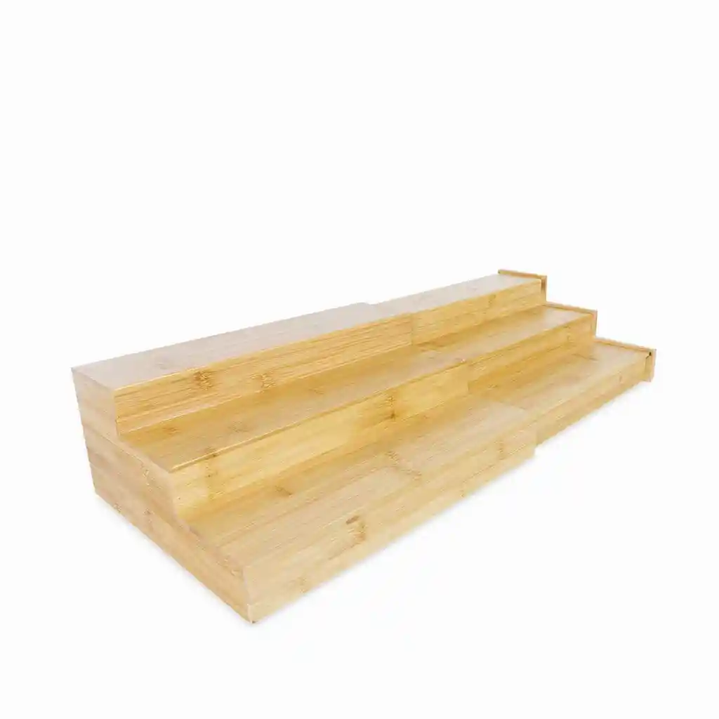 Rack Para Condimentos en Bambú Ambiente Gourmet