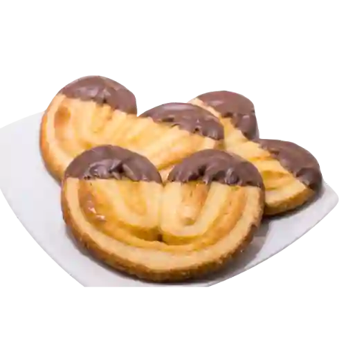 Corazón Hojaldre con Chocolate
