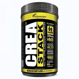 Nutramerican Crea Stack Suplemento Alimenticio Sabor a Frutos Rojos