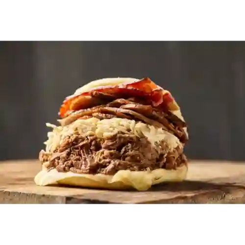 Arepa Mixta Pollo y Carne