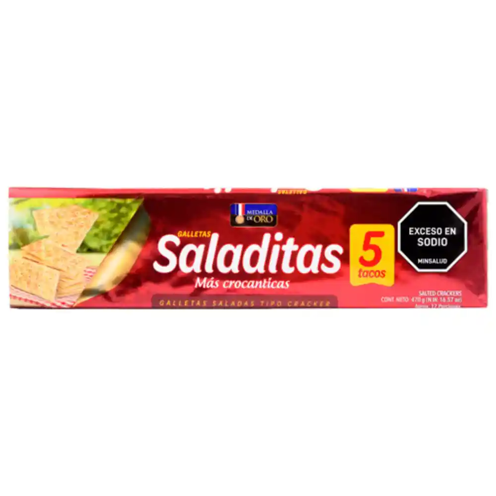 Galleta Medalla de Oro Salad X5taco