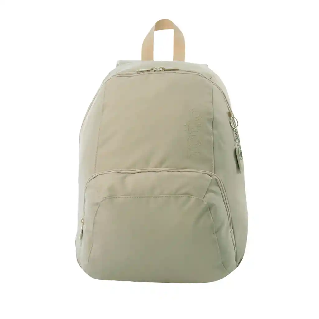 Morral Universitario Ometto Beige Unisex