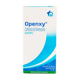 Openxy Solución Nasal (0,025 %) 