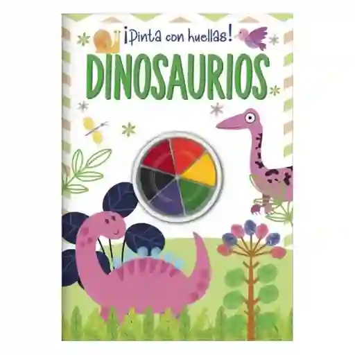 Pinta Con Huellas!. Dinosaurios