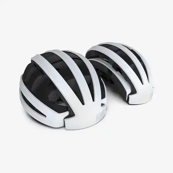 Inkanta Casco Plegable Blanco Mate - M/L