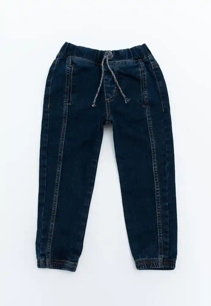 Jogger 6/9 Meses-azul
