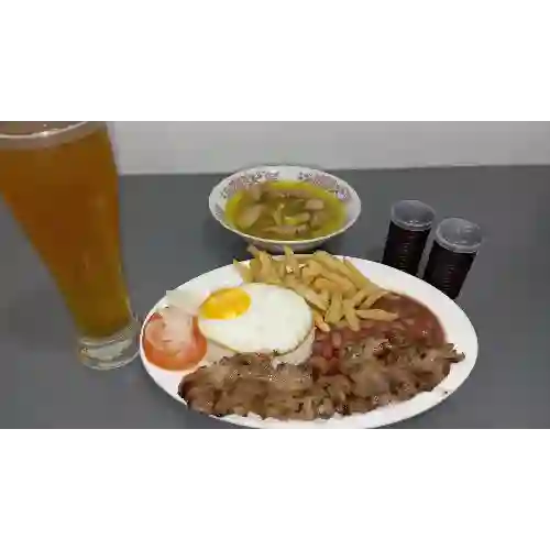 Almuerzo Tradicional Cerdo