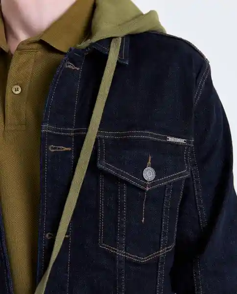 Chaqueta Hombre Azul Talla M 529G002_AZU174429 Americanino