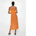 Falda Galla Marron Talla S Mujer Mango