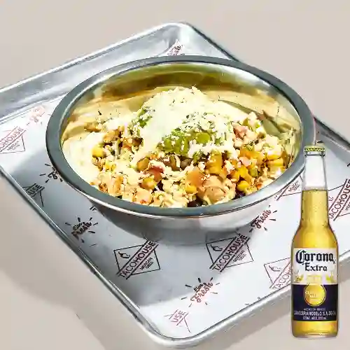 Combo Arma Tu Bowl + Cerveza Corona Bot. 355ml