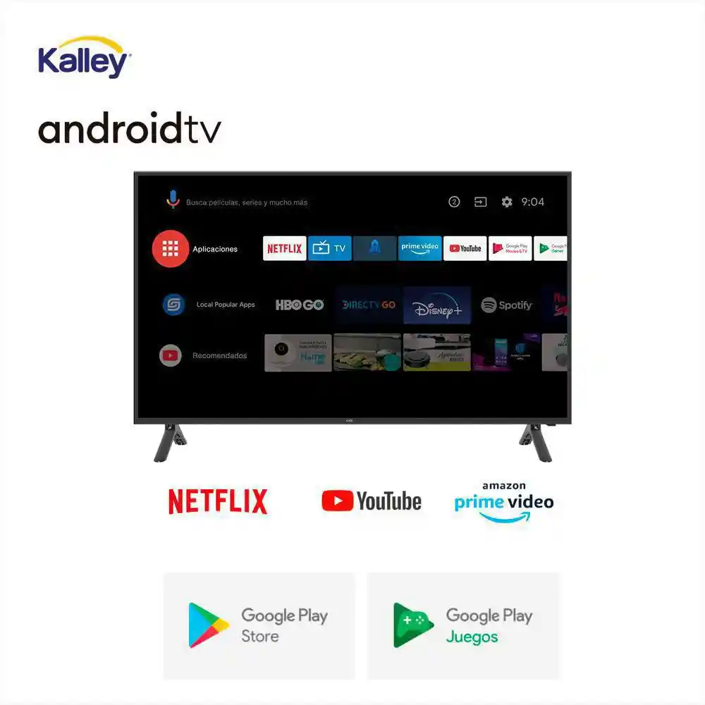 Kalley Televisor Kalley Hd Smart Tv 39 Pulgadas K-ATV39HD