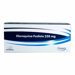 Humax Cloroquina Fosfato (250 mg)