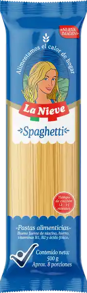 La Nieve Pasta Spaguetti