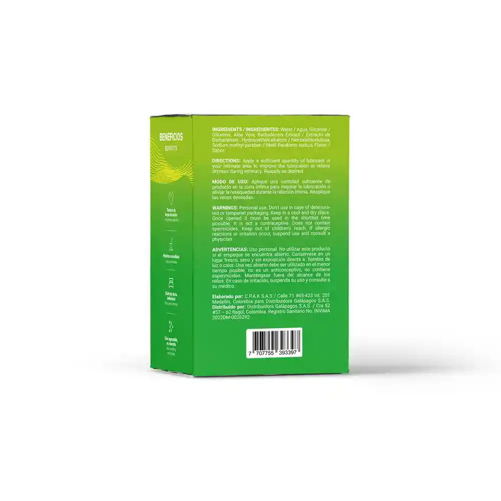 Sandia Lubricante Ex Elixir Xtreme Pleasure