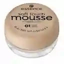 Essence Base de Maquillaje Soft Touch Mousse Tono 01 Matt Sand