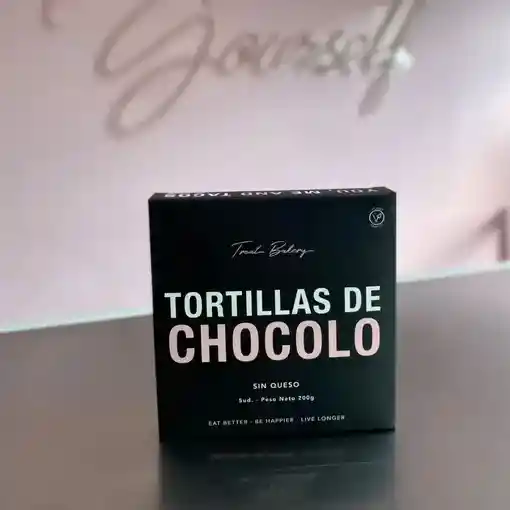 Tortillas de Chócolo Sin Queso - Treat Bakery X 5 Uds