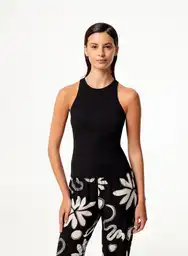 Camiseta Pij. M/s Mujer M-negro 799