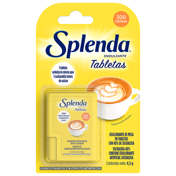 Splenda Edulcorante de Mesa en Tabletas 4.5 g