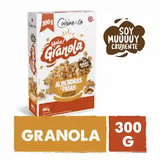 Granola Cuisine & Co Almendras Y Pasas 300 G