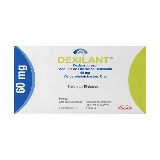 Dexilant Dexlansoprazol 60 Mg Takeda Caja