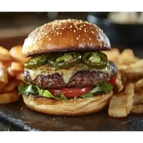 Hamburguesa Azteca
