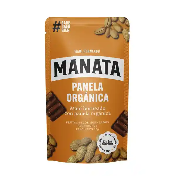 Manata Maní Horneado Panela Organica