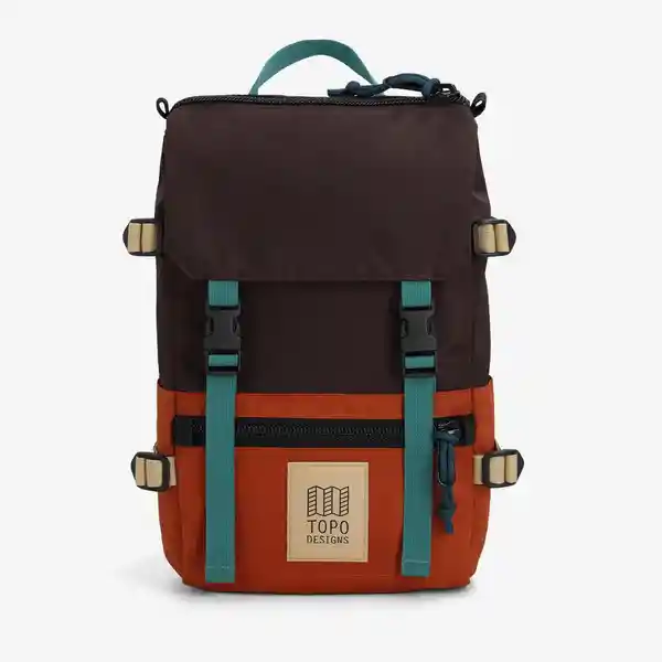 Topo Designs Maleta de Aventura Rover Dark Clay Chocolate