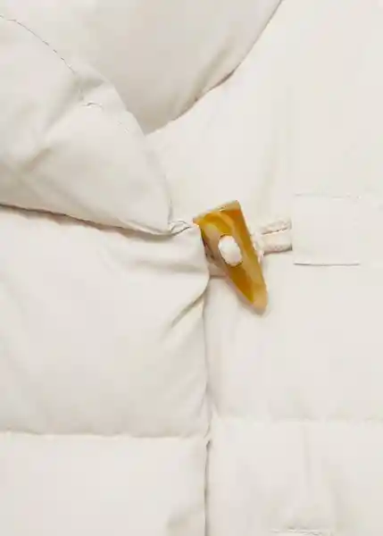 Abrigo Anorak Diana Crudo Talla 67 Niñas Mango