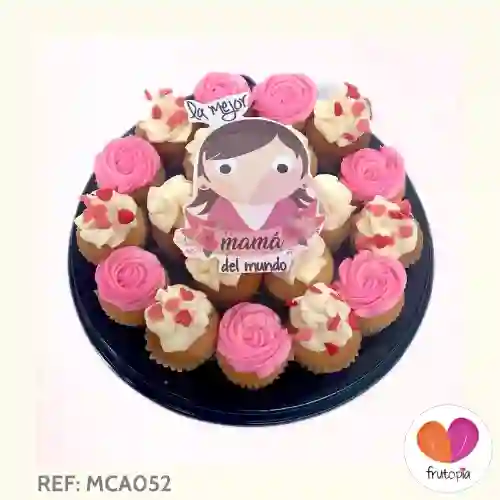 Minicupcakes X20 Ref Mca052 Mejor Mama