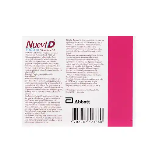 Nuevi D (7000 UI)