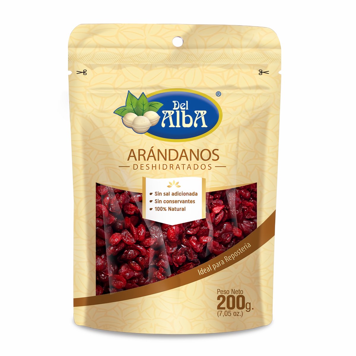 Del Alba Arándanos Deshidratados 200 g
