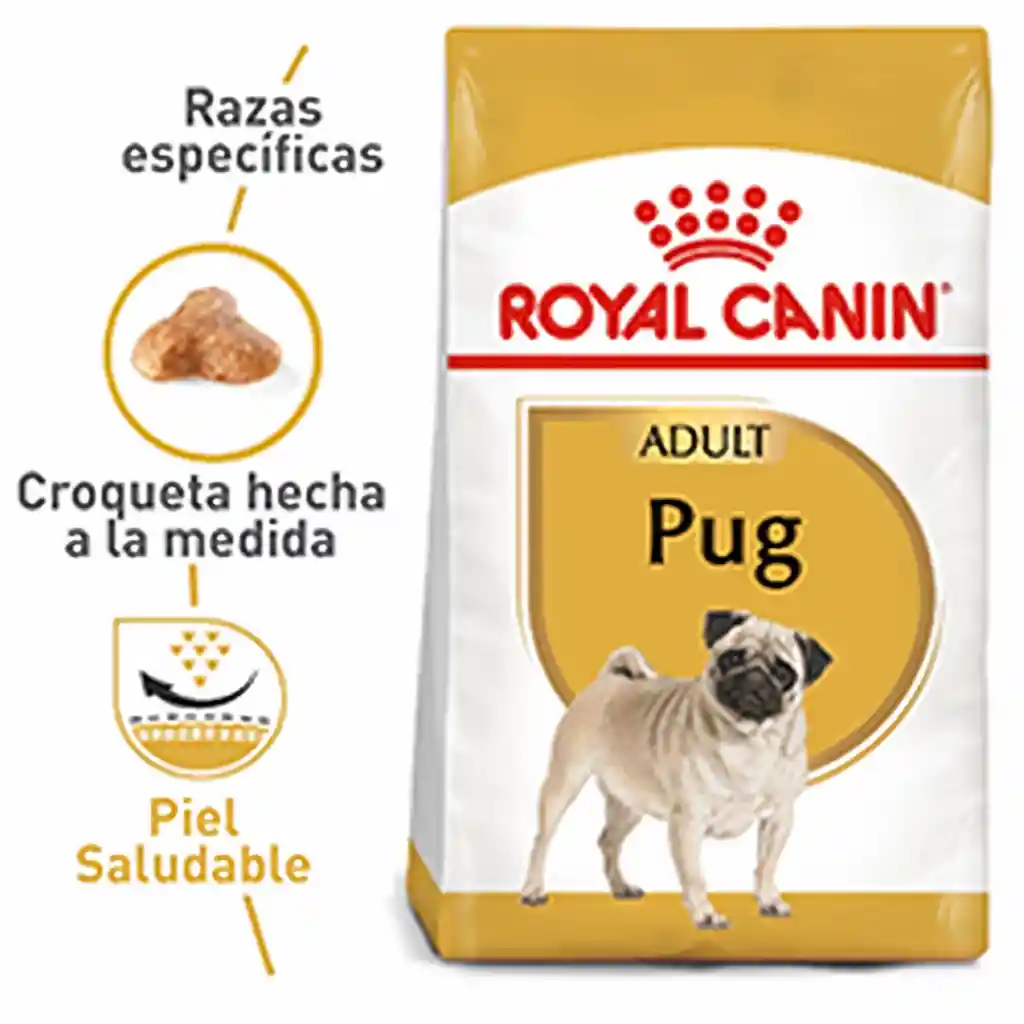 Royal Canin Nutrición para la Salud de la Raza Pug Adulto