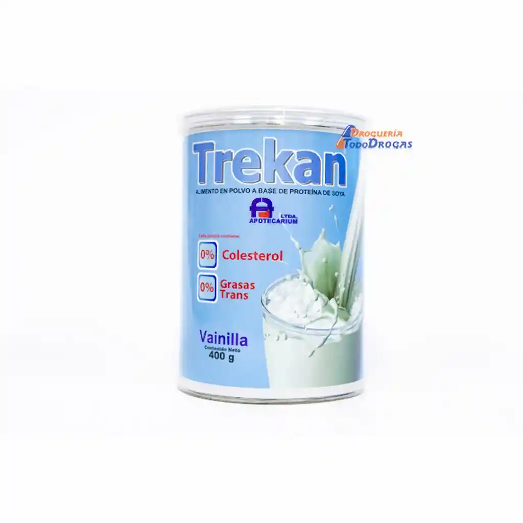 Trekan Tarro Con 400 g - Sabor A Vainilla