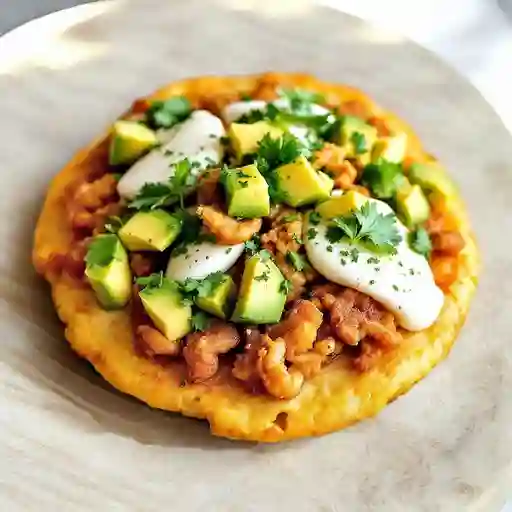 Arepizza De Chicharron