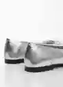 Zapatos Blaze Mujer Plata Talla 36 Mango