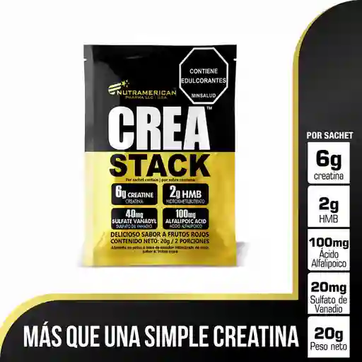 Crea Stack Alimento en Polvo Creatina